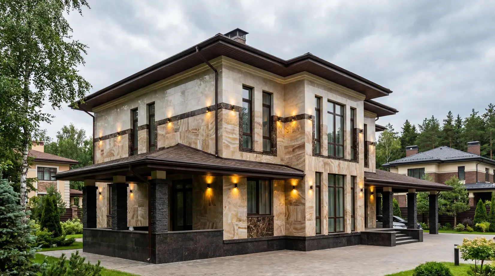 Двухэтажные дома — фото 26